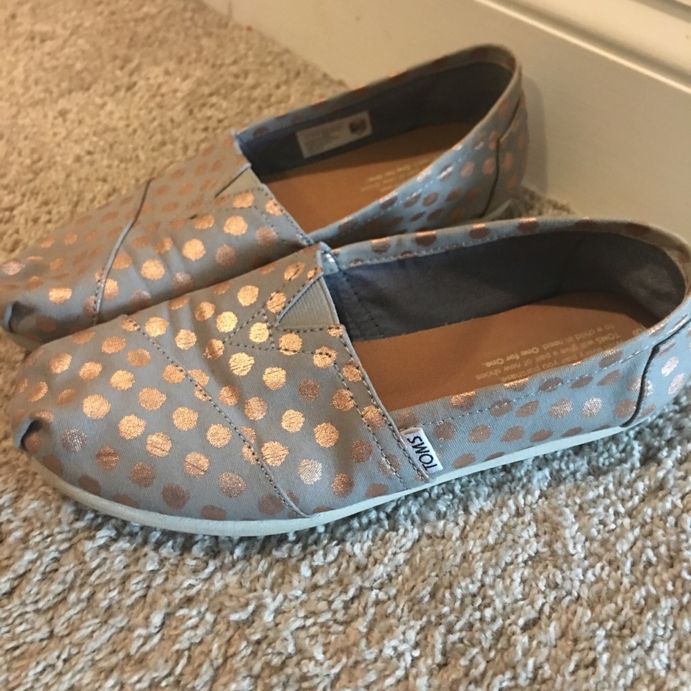 Toms Canvas Slip Ons